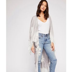 Free People Spell Bound Tie Dye Kimono